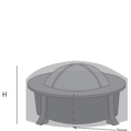 Round Fire Pit Cover