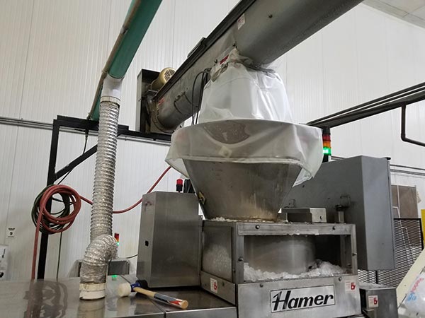 Custom Chute - Ice Hopper